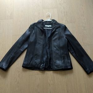 Wilsons Leather Jacket, Black, Size M, Never worn